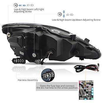 Amazon | VLAND ヘッドライトアセンブリ レクサス IS250/ IS250C